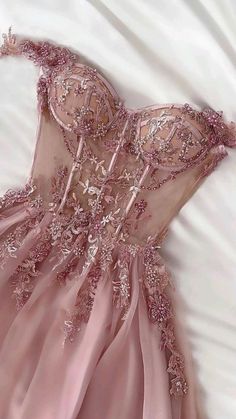 Haute Couture, Xv Dresses, Quinceanera Themes Dresses, Vestidos Color Rosa, Dama Dresses, Pink Gown, Classy Prom Dresses, Prom Dress Inspiration, Couture Dress