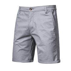 Npasoilc Cargo Shorts For MenFashion Men Casual Sport Summer Solid Loose Short Pocket Pants Activewear Size: 36.  Color: Gray.  Gender: male.  Age Group: adult. Mens Dress Shorts, Business Shorts, Mens Shorts Summer, Chino Shorts Mens, Look Retro, Work Shorts, Sport Outfit, Vintage Short, England Fashion