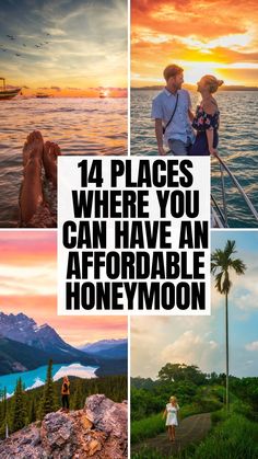 National Park Honeymoon, Cheap Honeymoon Ideas, Affordable Honeymoon Destinations Usa, Honeymoon Budget, Us Honeymoon, Europe Honeymoon Destinations, European Honeymoon Destinations