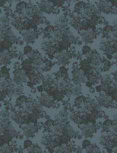 Barbara Ann Dior Gray  Wallpaper Parlor Room, Barbara Ann, Office Color, Wallpaper Panel, Victorian Wallpaper, Wallpaper Rolls, Eco Friendly Paper, Dark Floral, Wallpaper Design