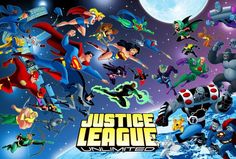 the justice league animated movie poster