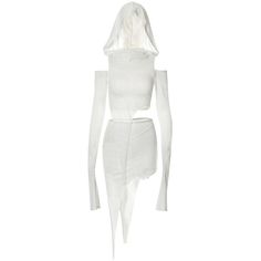 Please refer to our sizing chart for a guideline when choosing a size. 5 business days order processing time. 90% polyester 10% spandex. All White Kpop Outfit, Outfits For Performance, White Performance Outfit, Layered Mini Skirt, Techno Fashion, Hooded Crop Top, Cutout Shorts, Formal Occasion Dress, Preformance Outfits