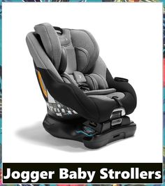 Baby Jogger City Turn Rotating Convertible Car Seat | Unique Turning Car Seat Rotates for Easy in and Out, Onyx Black Upright Posture, Toddler Car Seat, Convertible Car Seat, Convertible Car, Kids Store, Paloma, Car Seat