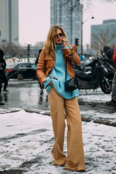 Women Trousers, Fashion Weeks, Hipster Outfits, Style Casual Chic, Paris Fashion Week Street Style, Popsugar Fashion, Street Style Paris