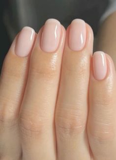 French tip x Square Oval Short Nails, Slightly Rounded Nails, Timeless Bridal Nails, Neutral Gel Nails Short, Nuetral Prom Nails, Short Clean Nails Natural, Dip Powder Nails Colors Neutral, Elegant Natural Nails, Clean Short Nails