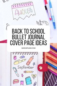 Get inspired by this collection of back-to-school bullet journal cover page ideas. Whether you're a student or a teacher, these back-to-school theme bullet journal inspirations are perfect for personalizing your planner and staying organized. Explore fun and creative designs to set the tone for a successful academic year. Click now to get inspired and create your own unique back-to-school bullet journal theme! Back To School Bullet Journal, School Bullet Journal, Bullet Journal Cover Page Ideas, Journal Cover Page Ideas, Cover Page Ideas, Back To School Theme, Communication Log