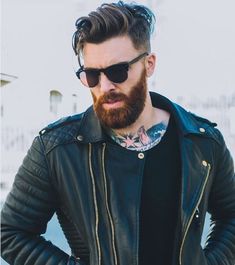 Stile Pin Up, Different Beard Styles, Mens Hairstyles With Beard, Beard Haircut, Beard Hairstyle