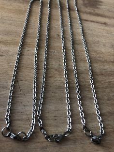 curb chain  3.5mm wide.  High  quality stainless steel . The picture with the male body is only for display of length. this is not the actual chain. Need a different length just write it to me in the "message to the seller" box of the order form. **LIMITED SUPPLY** All of our jewelry comes wrapped and ready for gift giving! To see more, please visit my shop at http://www.etsy.com/ca/shop/BadassjewelryToronto Male Body, Necklace Mens, Mens Necklace, Gift For Husband, Men's Necklace, Chains For Men, Curb Chain, Steel Chain, Stainless Steel Chain