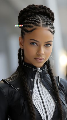 Natural Hair Tips, Black Woman Bald, Unique Braids, Hair Twist Styles, Pretty Braided Hairstyles, Beautiful Braids, Braided Hairstyles For Black Women, Goddess Braids