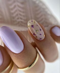 Haz Crecer tus Uñas en tan Solo 7 DÍAS Con este Ingrediente Secreto!! Flower Nails, Lavender Nails, Trendy Nail Art Designs, Dry Nails, Stylish Nails Art, Floral Nails