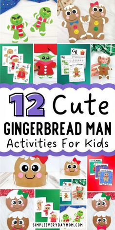 One holiday tradition you may have is making gingerbread cookies as a family. It’s a fun kids activity, but not something you can do every day. If you want more gingerbread related ideas, check out our gingerbread man activities for kids! We have kids crafts, kids printables, kids worksheets, and more to keep the kids busy all season long! The kids will love these christmas activities for kids!