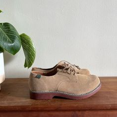 School Issue Semester Women's Tan Suede Oxfords Size: Women’s Us 9/ ***Reviews Say They Run Small! So Probably More Accurately 8.5!*** Style: 6200tnw Perfect, Unworn Condition! Extra Pair Of Laces Come With Them! Laces Originally Knotted - Perfection! Each Item Is A Unique Find So Be Sure To Check All Photos For Details And Sizing Specifics!! Don’t Hesitate To Reach Out, I’m Happy To Get Back To You! Thanks For Looking! I Ship Next Day! #Oxfords #90s #Y2k #Schoolissue #Vintage Oxford, Shoes School, Suede Oxfords, 90s Y2k, Tan Suede, Get Back, Flat Shoes Women, Loafer Flats, Oxford Shoes