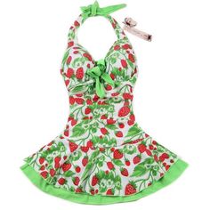 Women Strawberry Swim Dress, Cute Strawberry Print Halter Swimsuit, Strawberry Halter One Piece Swimsuit,strawberry BikiniMaterial:blendedStyle:cuteFeatures:Blue ,greenColor:as pictureSize(cm):s,M,L,XL ,2XL 1inch=2.54cmS:bust 70AB,recommended weight 35kg-40kg&ltp&gtM:bust:70ABC,recommended weight:40kg-50kg&lt/p&gt&ltbr/&gt&ltp&gtL:bust:75ABC,recommended weight:50kg-57kg&lt/p&gt&ltbr/&gt&ltp&gtXL:bust:80ABC，recommended weight:57kg-64kg&lt/p&gt&ltbr/&gt&ltp&gt2XL:bust:80C90AB，recommended weight:65