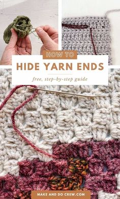 crochet how to hide yarn ends free, step - by - step guide