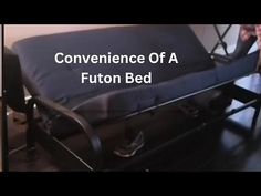 A stylish futon bed folded up in a small, modern living room, showcasing its space-saving design and multifunctional use. Smaller Homes, Modern Futon, Lifestyle Hack, Improve Indoor Air Quality, Traditional Bed, Herbal Hair, Futon Bed, Environmental Factors, Space Saving Furniture