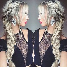 Side Swept Braid, Hairstyle Prom, Braided Prom Hair, Side Swept Hairstyles, Braid Hairstyle, Cute Braided Hairstyles, Side Hairstyles, Prom Hairstyles For Long Hair