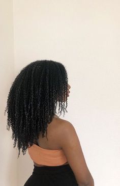 Curly Hair Getting Straightened, Blow Out Curls On Black Hair, Defined Curls Natural Hair 4c, Black Healthy Hair, 4c Hair Extensions, Long 4b Natural Hair, Long 4b Hair, Long Coily Hair, Long Type 4 Hair