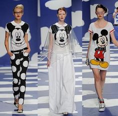 JEAN CHARLES-DE CASTELBAJAC A FRENCH DESIGNER WHO LOVES CARTOONS Couture, Inspired Outfits, Disney Inspired Outfits, Miki Mouse, Disney Inspired Fashion, Disney Couture, Vogue India, French Designer