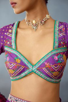 bridal blouse designs Front Dori Blouse Designs, Back Embroidery Blouse, Choli Pattern Blouses, Blouse Trendy Designs, Sweet Heart Blouse Design, Katori Blouse Designs, Bollywood Blouse Designs, Navratri Blouse Designs Latest, Heavy Blouse Designs