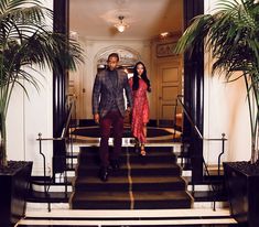 How to Dress for that Holiday Party, Gossip Girl Style Karrueche Tran and Victor Cruz are our modern day Chuck and Blair on a very fashion-forward Upper East Side excursion. After actress Karrueche Tran and former New York Giant Victor Cruz wrecked The Plaza at BAZAAR's ICONS party during New York Fashion Week, we wondered what hell the super couple could raise if they were let loose on Manhattan's Upper East Side. BAZAAR.com reimagined this iconic duo as 2018's answer to NYC's most conniving an Christmas Eve Outfit, Chuck Bass And Blair Waldorf, Gossip Girl Style, Gossip Girl Party, Victor Cruz, Icons Party, Trendy Cocktail Dresses, Super Couple, Iconic Duo