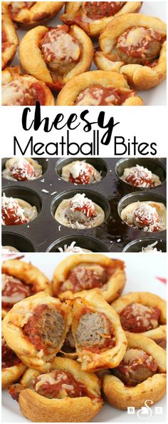 cheesey meatball bites are an easy appetizer to serve at your next party