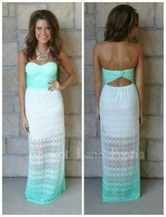 Cruise Nail Ideas, Country Girl Dresses, Cooler Look, White Maxi, Looks Style, Mode Outfits, Dress Blue