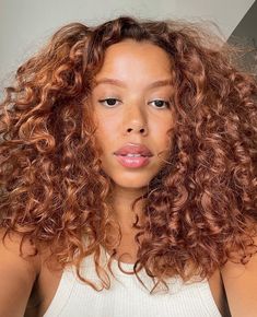 Balayage, Cool Brown Curly Hair, Copper Hair Curly Natural, Ginger Brown Curly Hair, Copper Brown Curly Hair, Auburn Curly Hair, Copper Curly Hair, Ginger Curls, Lauren Lewis