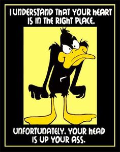 Chicken Wisdom, Duck Quotes, Daffy Duck, Sarcastic Quotes Funny, Cartoon Memes, Badass Quotes