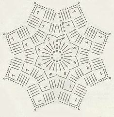 an image of a snowflake that looks like it is made out of paper