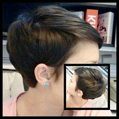 Growing A Pixie Into A Bob, Andrea Osvart, Woman With Short Hair, Hair Done, Hair Affair, Short Pixie Cut, 짧은 머리, Girl Short Hair