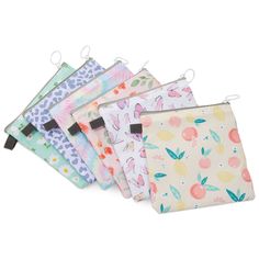 Use this sanitary pad pouch set of 6 to ensure you’re always prepared for that time of the month. Fill the cute pouches with tampons, pads, and aspirin to create a custom period emergency bag for teen girls to keep in their backpacks while at school during menstruation. Each tampon bag measures 5 x 5 inches with a zipper closure that will keep contents secure while in your car, backpack, or gym bag. This pad holder for period is a nice gift for your friends, family or loved ones. Tampon Bag, Sanitary Pad Pouch, Cute Pouches, Pad Pouch, Period Kit, Period Pads, Emergency Bag, Time Of The Month, Padded Pouch