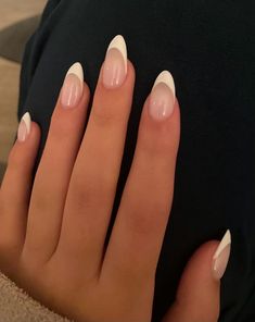 Nail Tips, Graduation Nails, Nike Style, French Tip Acrylic Nails, Nails Fashion, Tip Nails