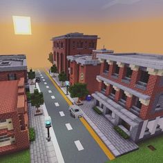 Villa Minecraft, Minecraft Modern City, Minecraft Town, Modern Minecraft Houses, Minecraft City Buildings