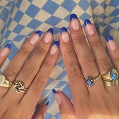 kylie francis Nails And Rings, Nagellack Trends, Nagel Inspo, Nail Jewelry, Fire Nails, Dream Nails, Minimalist Nails, Pretty Acrylic Nails