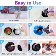 instructions on how to use acrylic paint for nails and nail polishes with pictures