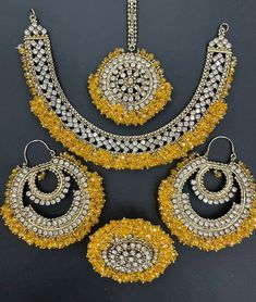 Gajra Necklace set Rs 3350 only #necklaceset #earrings #ring #stonejewellery #kundanjewellery #bridaljewellery #zirconjewellery #hyderabadijewellery #traditionaljewellery #casualjewellery #casualwear #fatimajewels #karachi #lahore #islamabad #pakistan #uk #usa #uae #saudiarabia #partywear #bridalwear #jewellery #jewellerylovers #weddingseason #jewelsbyfatimakhan Earrings Ring