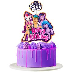 PRICES MAY VARY. PARTY WITH THE MANE 5: Enter the fun and exciting world of My Little Pony with our adorable cake topper! Set the scene for the dessert table with The Mane 5! This paper cake topper will be sure to catch the eyes of your guests! Shown on a 10” cake. EASY TO USE: We've made cake decorating a breeze with our My Little Pony cake topper. Simply tape the food safe paper sticks with provided clear tape and put on your favorite flavor cake! Watch your party transform into the world of M My Little Pony Cake Topper, Pony Party Theme, My Little Pony Cupcakes, Peppa Pig Party Supplies, Peppa Pig Cake Topper, My Little Pony Cake, Little Pony Cake, Pony Birthday Party, My Little Pony Birthday Party