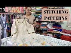 STITCHING DESIGNS FOR SUMMER | PATTERNS || RITU BOUTIQUE CHANDIGARH || PART 5 - YouTube Cotton Punjabi Suits, Chudi Neck Designs, Cotton Kurti Designs, Summer Patterns