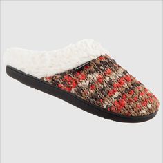 Supreme softness and support for unparalleled relaxation with every step! These Women’s Chunky Sweater Knit Amanda Hoodback Slippers with memory foam are made with a cozy sweater knit for comfort and long-lasting durability. Plus, the cushioned memory foam molds to your foot’s shape for a custom fit while the extra heel cushion provides added comfort for all day wear. Hoodback style slips on and off for on-the-go convenience. Versatile indoor/outdoor soles go where you go. Care instructions: Mac Chunky Slippers, Comfortable Slippers, Wide Shoes, Women's Sweater, Knitting Women Sweater, Cozy Sweater, Chunky Sweater, Sweater Knit, Cozy Sweaters