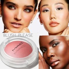 New In Box! Mac Glow Play Blush Shade: Blush, Please (Neutral Light Mauve) Mac Blushbaby, Mac Glow Play Blush, Mac Mineralize Blush, Mac Blush, Mac Powder, Light Mauve, Brush Kit, Blush Color, Blush Makeup