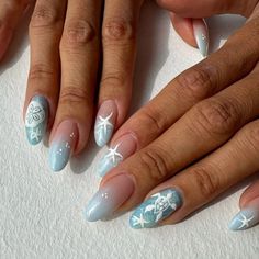 40 trendy beach nails: dive into summer 2024 with these hot styles! 19