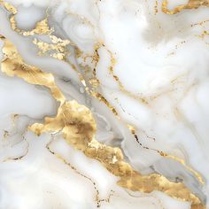 an abstract white and gold marble background