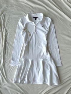 Tennis Clothing, Polo Ralph Lauren Women Outfits, Old Money Outfit, Ralph Lauren Womens Clothing, Money Outfit, Aesthetic Coquette, Profile Page, Ralph Lauren Dress, Tennis Clothes