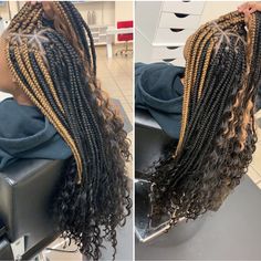 Bohemian Box Braids, American Funny, Color Braids, Triangle Box Braids, Small Box Braids, Instagram Questions, Blonde Box Braids, Short Box Braids, Jumbo Box Braids