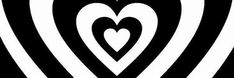 two hearts are in the center of an abstract black and white background with vertical stripes