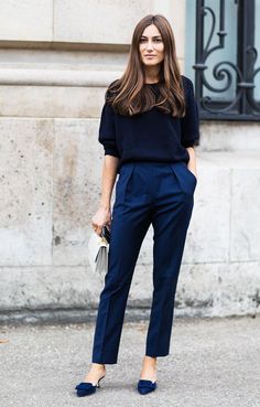 10 New Fall Work Outfits to Try | Who What Wear UK Business Casual Attire, Summer Work Outfits, Women Trousers, Street Style Fashion Week, Minimalist Moda, Stile Casual Chic, Classic Wardrobe Staples, Stil Inspiration, Fall Outfits For Work