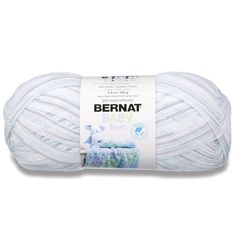 bernat baby cotton yarn in white