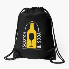 "scotch and soda t-shirt" Drawstring Bag by DINADIM | Redbubble Drawstring Bag