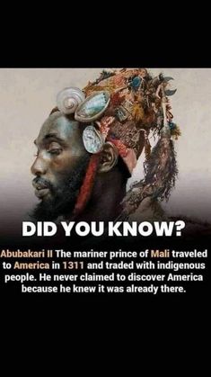 an ad with the caption did you know? about abubakari?