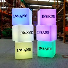 Personalized Light Box with Logo, Cordless LED Illuminated Block Displ – PK Green USA Personalized Corporate Gifts, Illuminated Signage, Mood Lamps, Rechargeable Lamp, Bespoke Lighting, Lampe Decoration, Cube Light, Custom Displays, Sign Display
